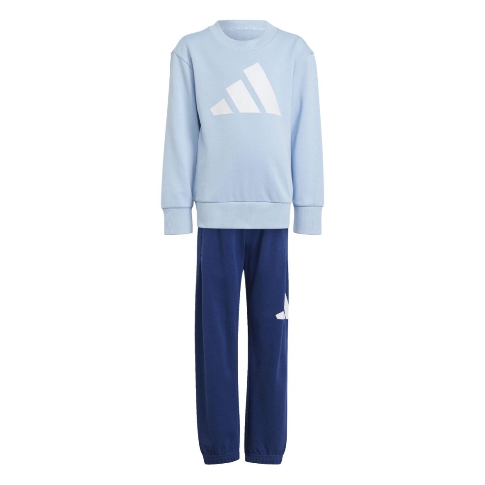 Trening Copii Adidas Lk Big Logo French Terry Jog Albastru