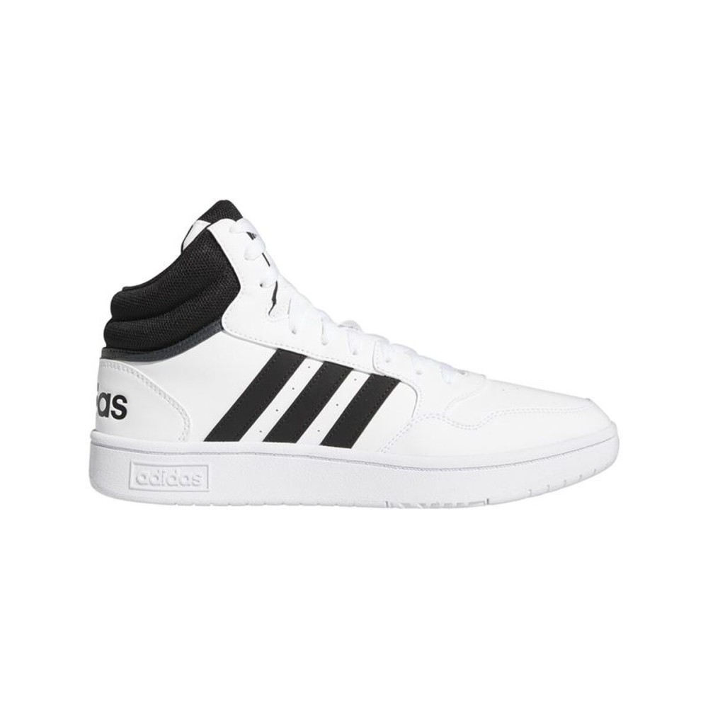 Încălțăminte Sport Bărbați Adidas Hoops 3.0 Mid Classic Vintage Alb