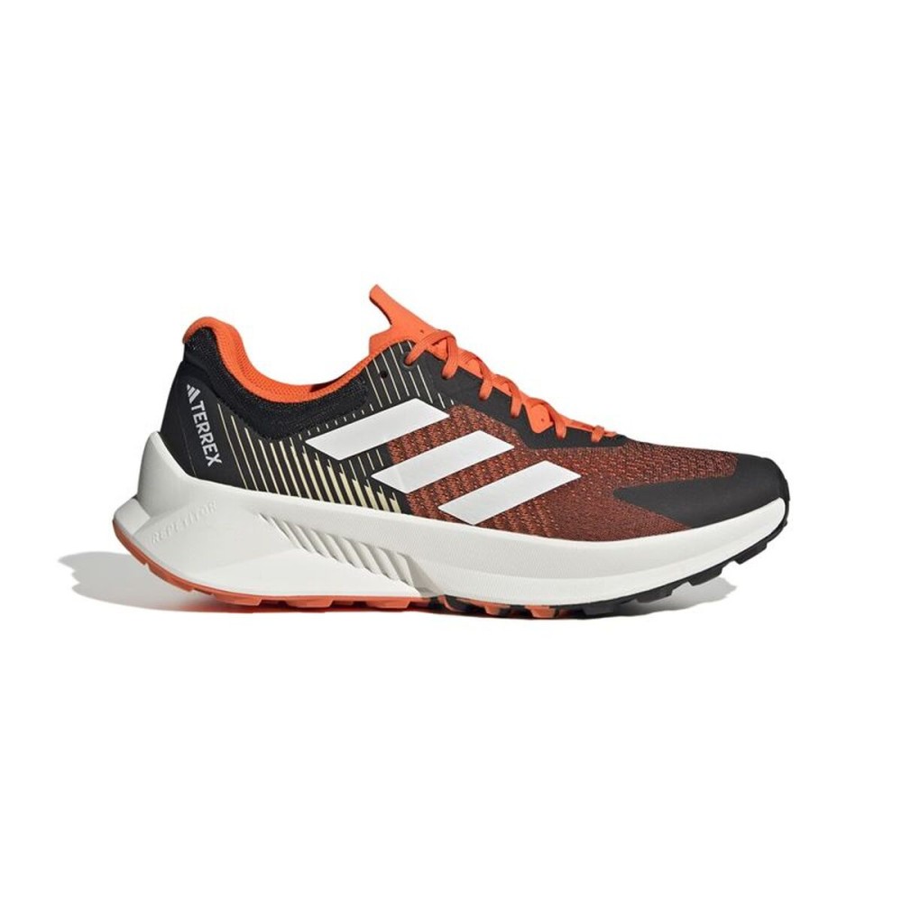 Pantofi trail pentru bărbați (alergare montană) Adidas Terrex Soulstride Flow Portocaliu