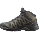 Încălțăminte mers sportiv pentru bărbați Salomon X-Adventure Recon Mid Negru