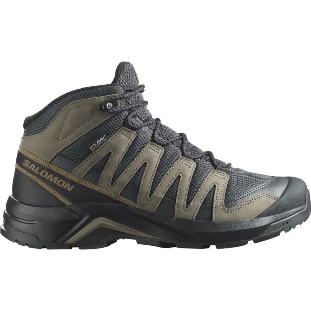 Încălțăminte mers sportiv pentru bărbați Salomon X-Adventure Recon Mid Negru