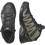 Încălțăminte mers sportiv pentru bărbați Salomon X-Adventure Recon Mid Negru