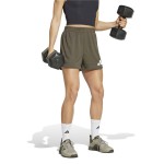 Pantaloni Scurți Sport pentru Damă Adidas Essentials Big Performance Maro