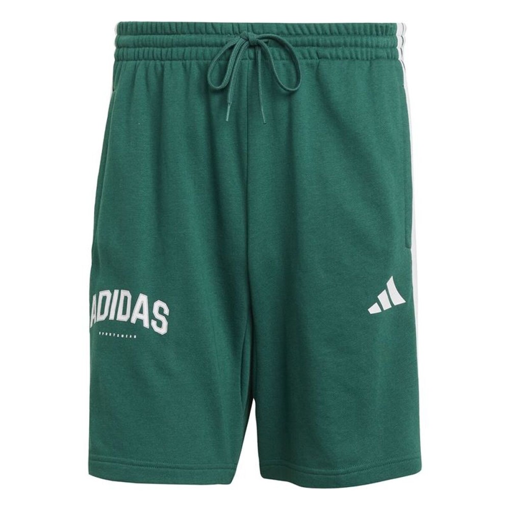 Pantaloni Scurți Sport pentru Bărbați Adidas 3 Bandas Sho Verde