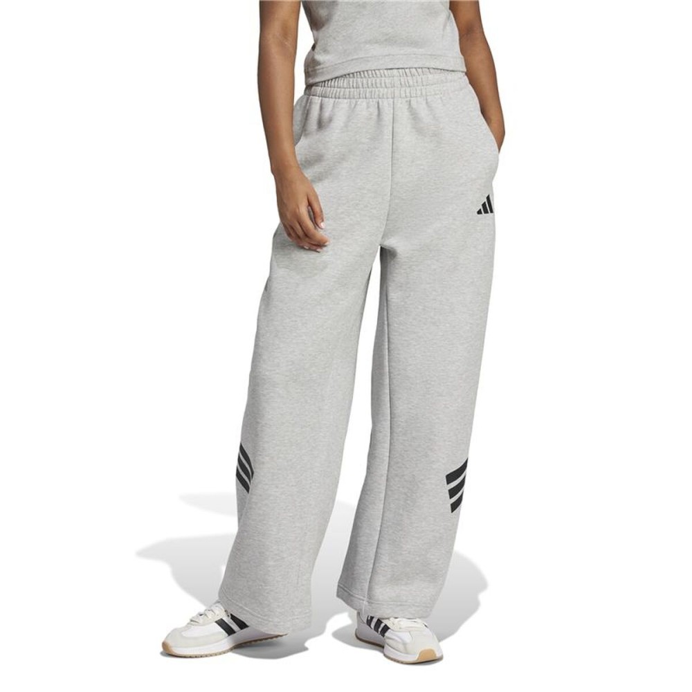 Pantaloni lungi de sport Adidas Future Icons 3stripes Gri Femeie