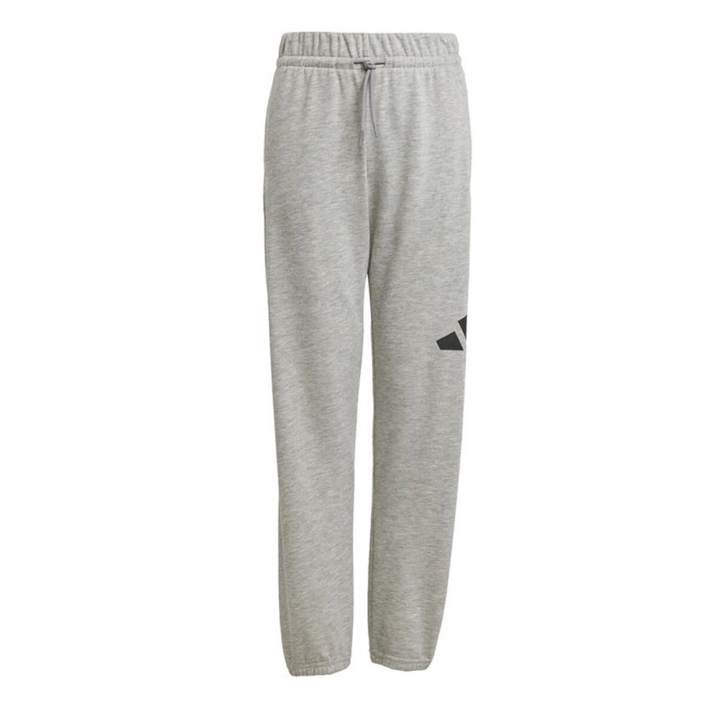 Pantaloni Sport pentru Copii Adidas Big Logo French Terry Gri