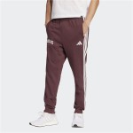 Pantaloni lungi de sport Adidas 3 Bandas Bordo Bărbați