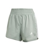 Pantaloni Scurți Sport pentru Damă Adidas Pacer Wvn High Verde