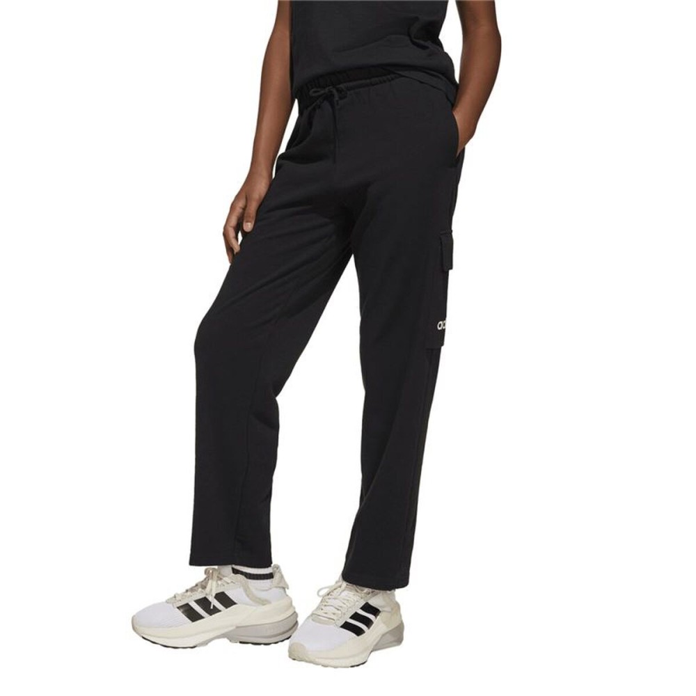 Pantaloni Sport pentru Copii Adidas Jg Lin French Terry Negru