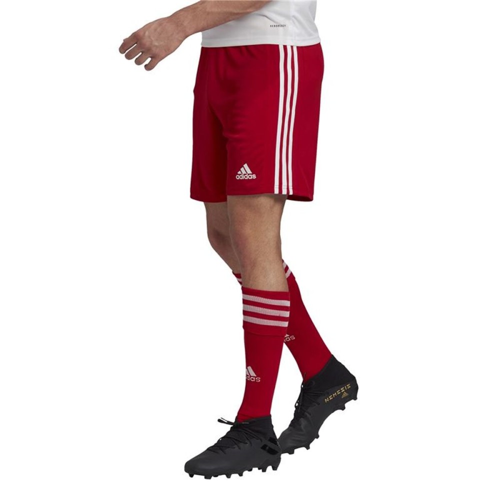 Pantalon de Antrenament de Fotbal pentru Adulți Adidas Squad 21 Roșu