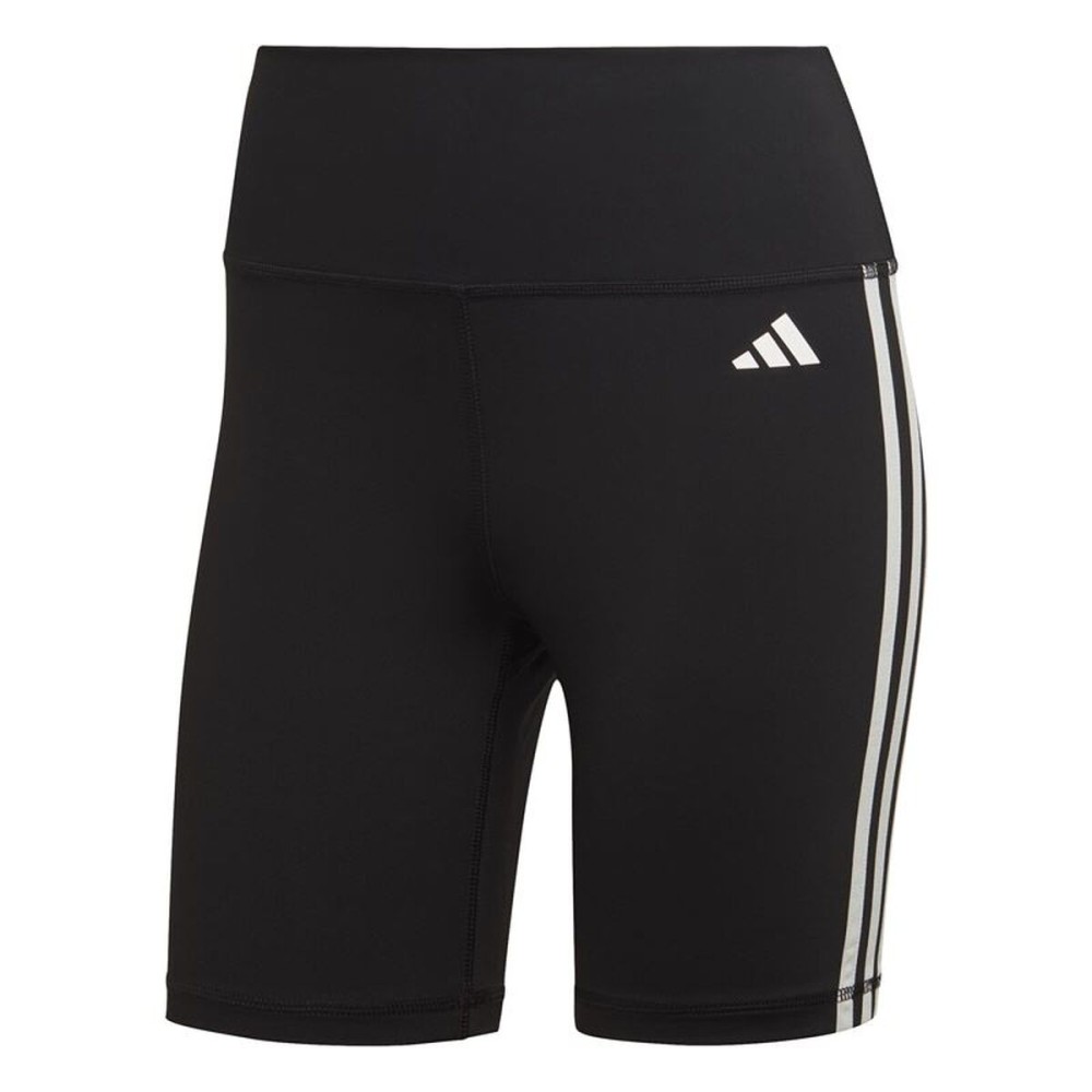 Pantaloni Scurți Sport pentru Damă Adidas Essentials High-Waisted Negru