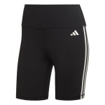 Pantaloni Scurți Sport pentru Damă Adidas Essentials High-Waisted Negru