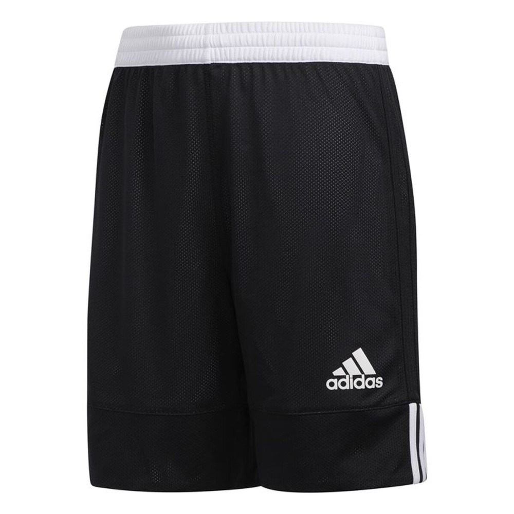 Pantaloni Scurți Sport pentru Copii Adidas 3G Spee Rev Negru