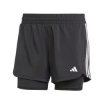 Pantaloni Scurți Sport pentru Damă Adidas Pacer Negru