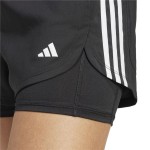 Pantaloni Scurți Sport pentru Damă Adidas Pacer Negru