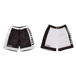 Pantaloni Scurți de Baschet pentru Bărbați Spalding Alb Negru Reversibil/ă