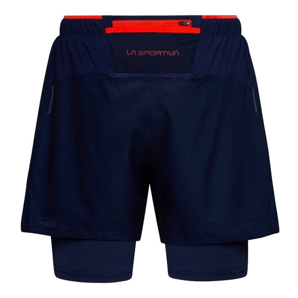 Pantaloni Scurți Sport pentru Bărbați La Sportiva Trail Bite Bleumarin