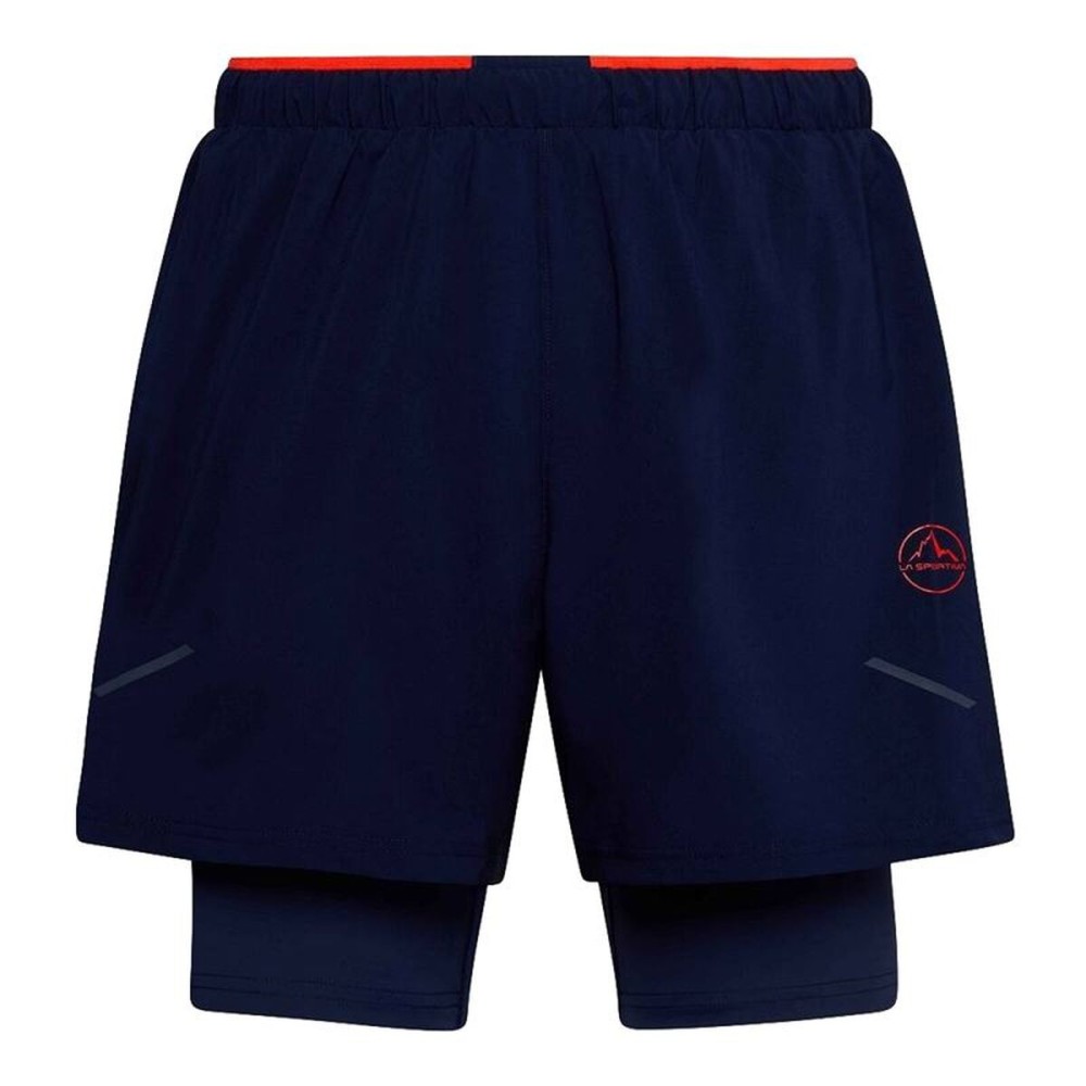 Pantaloni Scurți Sport pentru Bărbați La Sportiva Trail Bite Bleumarin