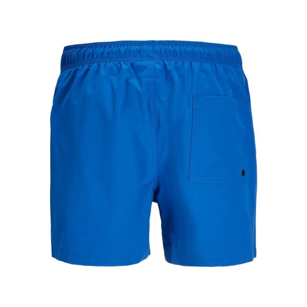 Costum de Baie Bărbați Jack & Jones Jpstmaui Jj Solid Turkish Albastru