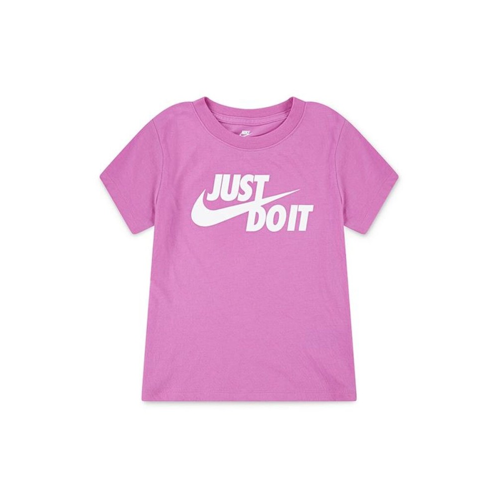 Tricou cu Mânecă Scurtă pentru Copii Nike Nkg Jdi Ss Tee Fucsia