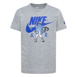Tricou cu Mânecă Scurtă pentru Copii Nike Air Boxy Gri deschis