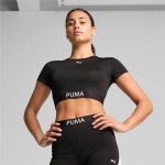 Tricou cu Mânecă Scurtă Femei Puma W Strong Fitness