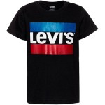 Tricou cu Mânecă Scurtă pentru Copii Levi's LVB-SPORTSWEAR LOGO TEE Negru
