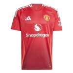 Tricou de Fotbal cu Mânecă Scurtă Bărbat Adidas Manchester United 2024/2025 Home