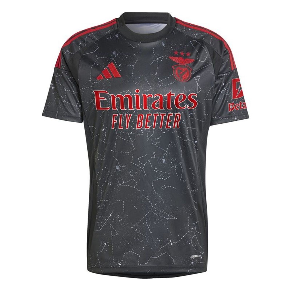 Tricou de Fotbal cu Mânecă Scurtă Bărbat Adidas SLB Benfica Negru