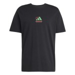 Tricou cu Mânecă Scurtă Bărbați Adidas Pizza Negru
