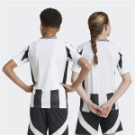 Tricou de Fotbal cu Mânecă Scurtă pentru Copii Adidas Juventus 24/25 Home Negru