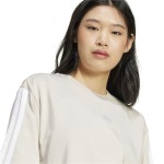 Tricou cu Mânecă Scurtă Femei Adidas Bej