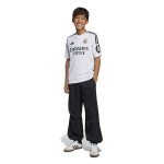 Tricou de Fotbal cu Mânecă Scurtă pentru Copii Adidas Real H Jsy Alb