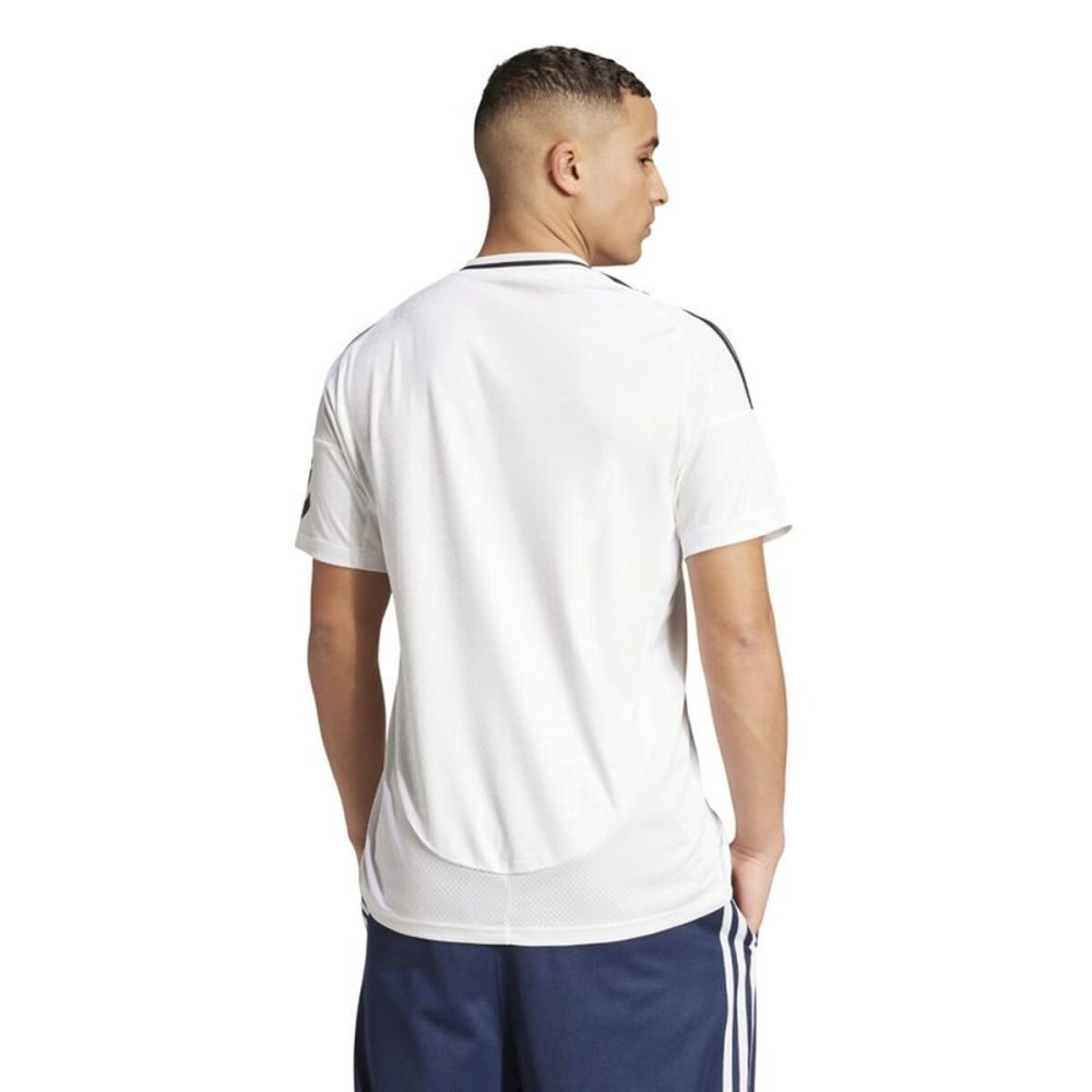 Tricou de Fotbal cu Mânecă Scurtă Bărbat Adidas Real Madrid 24/25 Home Alb