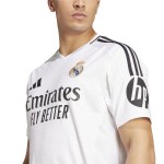 Tricou de Fotbal cu Mânecă Scurtă Bărbat Adidas Real Madrid 24/25 Home Alb