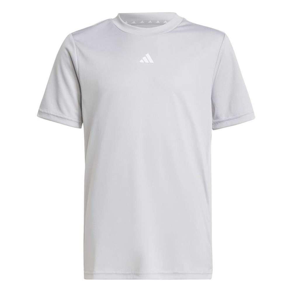 Tricou cu Mânecă Scurtă pentru Copii Adidas Tr-Essentials Gri deschis