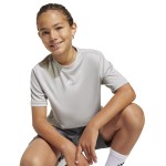 Tricou cu Mânecă Scurtă pentru Copii Adidas Tr-Essentials Gri deschis
