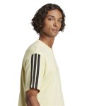 Tricou cu Mânecă Scurtă Bărbați Adidas 3stripes Bej