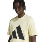 Tricou cu Mânecă Scurtă Bărbați Adidas Bl Sj Negru Kaki