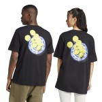 Tricou cu Mânecă Scurtă Bărbați Adidas Lemon Negru