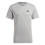 Tricou cu Mânecă Scurtă Bărbați Adidas Aeroready Gri