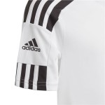 Tricou de Fotbal cu Mânecă Scurtă pentru Copii Adidas Squad 21 Alb