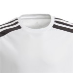 Tricou de Fotbal cu Mânecă Scurtă pentru Copii Adidas Squad 21 Alb