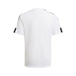 Tricou de Fotbal cu Mânecă Scurtă pentru Copii Adidas Squad 21 Alb
