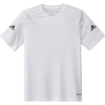 Tricou de Fotbal cu Mânecă Scurtă pentru Copii Adidas Squad 21 Y Alb