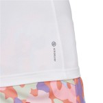 Tricou cu Mânecă Scurtă Femei Adidas Essentials Minimal Alb Fitness