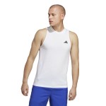 Tricou de Bărbați fără Mâneci Adidas Training Essentials Alb