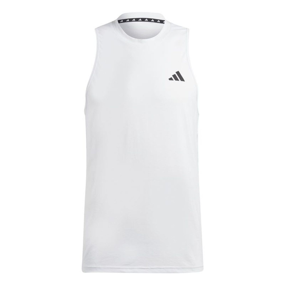 Tricou de Bărbați fără Mâneci Adidas Training Essentials Alb