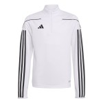 Tricou cu Mânecă Lungă pentru Copii Adidas Tiro 23 Alb