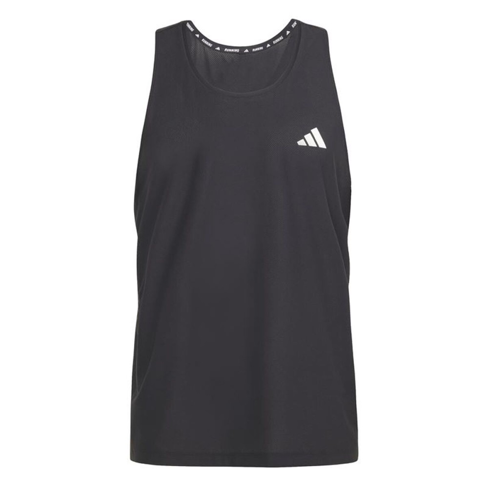 Tricou de Bărbați fără Mâneci Adidas Own Ther Run Negru